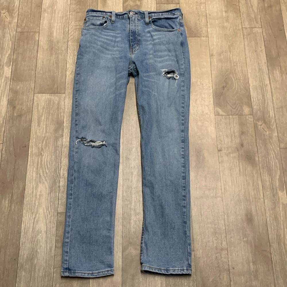Levi's Men's Slim Jeans in Light Blue